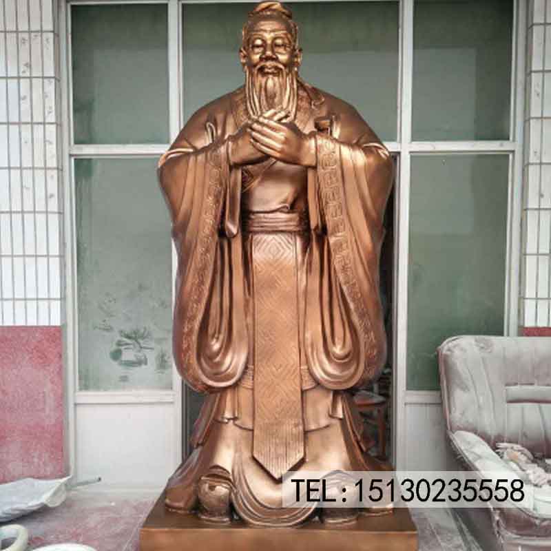铸铜人物校园雕塑定制厂家
